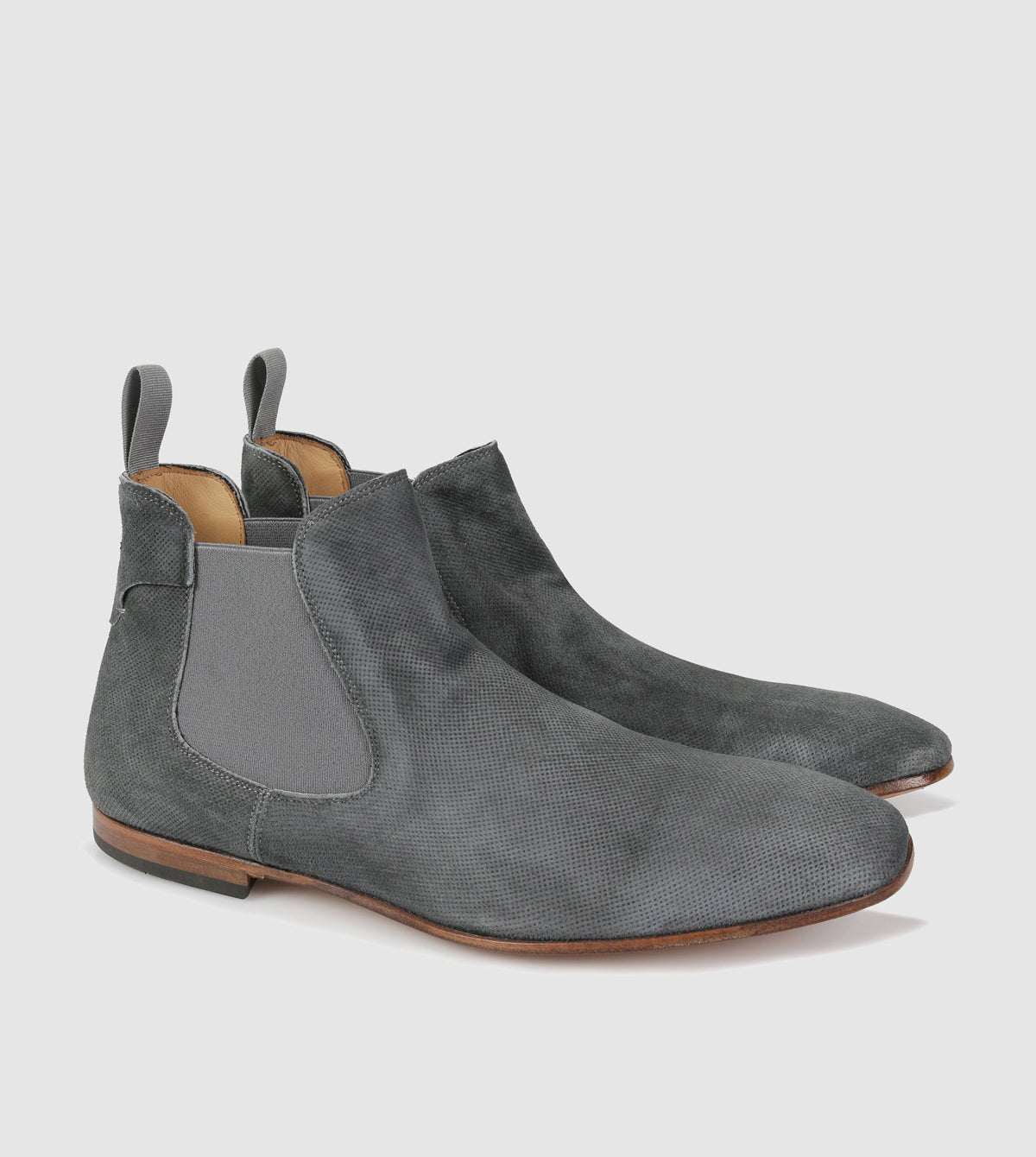 Gray mens chelsea on sale boots